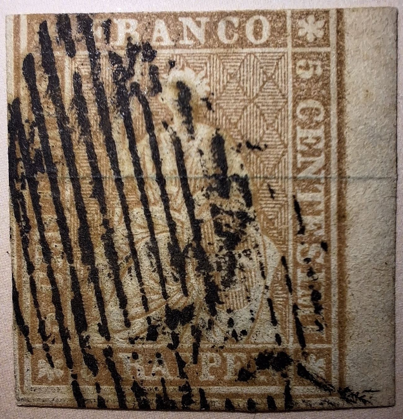 Tous les timbres: Strubel 22B mit Befund Kat. 260.- – D'occasion à Balgach par SIMEON27