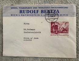 RUDOLF BETZA UHREN FOURNITUREN UND WERKZEUGE WIEN 1964