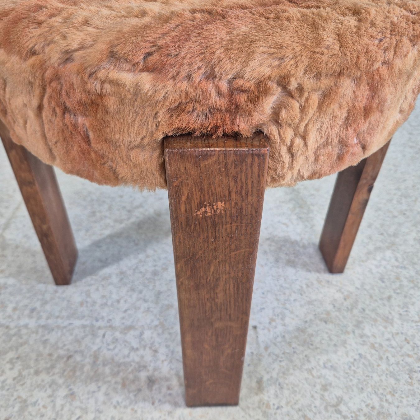 Sgabelli: Fellhocker Fellhöcker Hocker Stool – Usato da Nottwil venduto da Wondewa-Shop 5