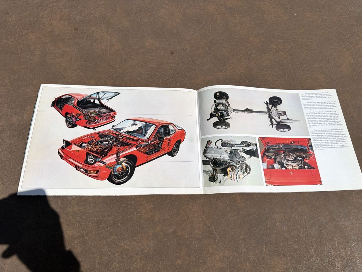 Porsche Dokumente: Prospekt: Porsche 924 - rar – Gebraucht aus Wolfwil von Rolex1 6