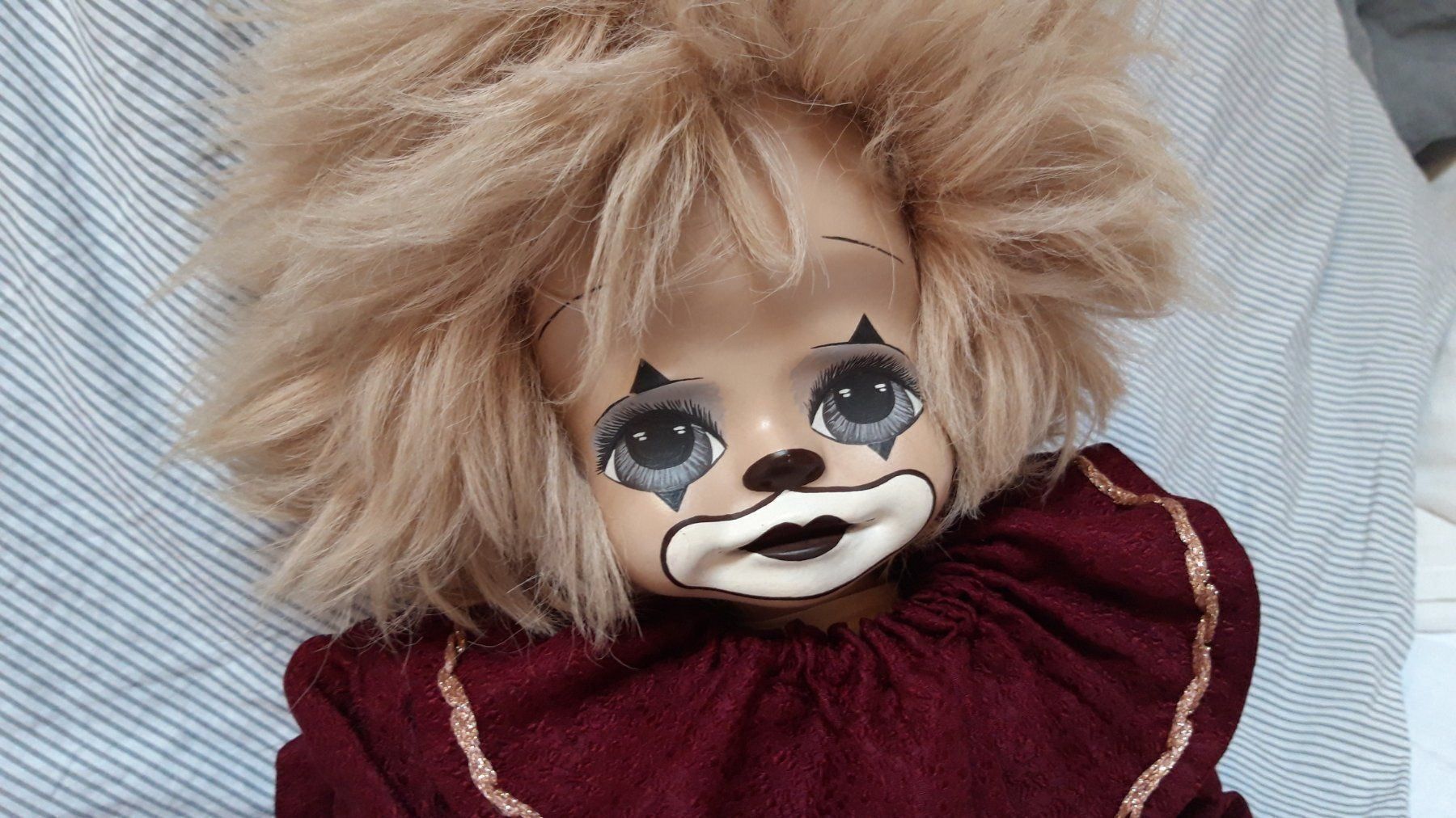 Puppen: Designer Harlekin Puppe Clown – Gebraucht aus Näfels von gil_sindamel 3