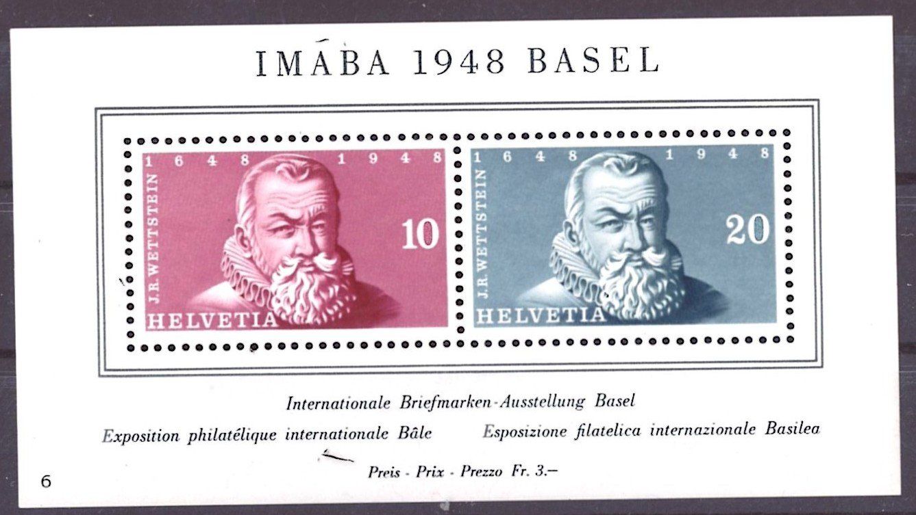 Alle Briefmarken: # 22 --- IMABABLOCK POSTFRISCH – Neu (gemäss Beschreibung) aus Dübendorf von Piero2
