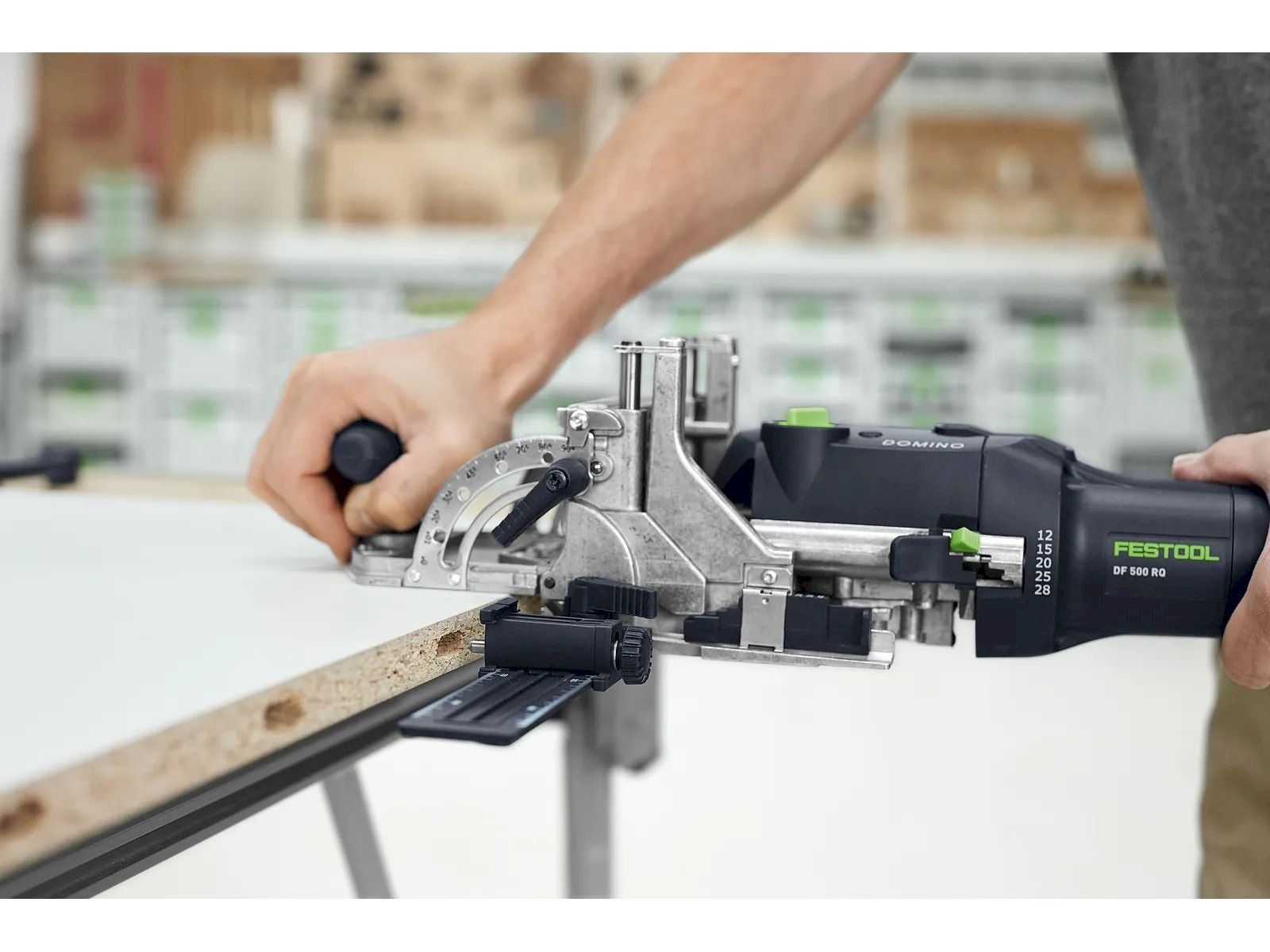 Drehen & Fräsen: Festool DOMINO DF 500 RQ-Plus Dübelfräse – Neu und originalverpackt aus Bottighofen von zaap 4