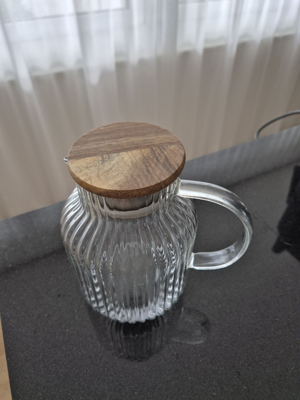 Caraffe: ZARA HOME Karaffe aus Borosilikatglas mit Filter – Nuovo (secondo la descrizione) da Niederhelfenschwil venduto da usa001 1
