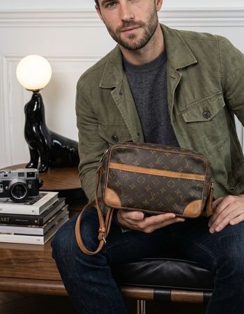 Original Louis Vuitton Monogram Shoulder Bag Trocadero27