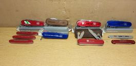 Lot 11 Sackmesser meist Victorinox und neu