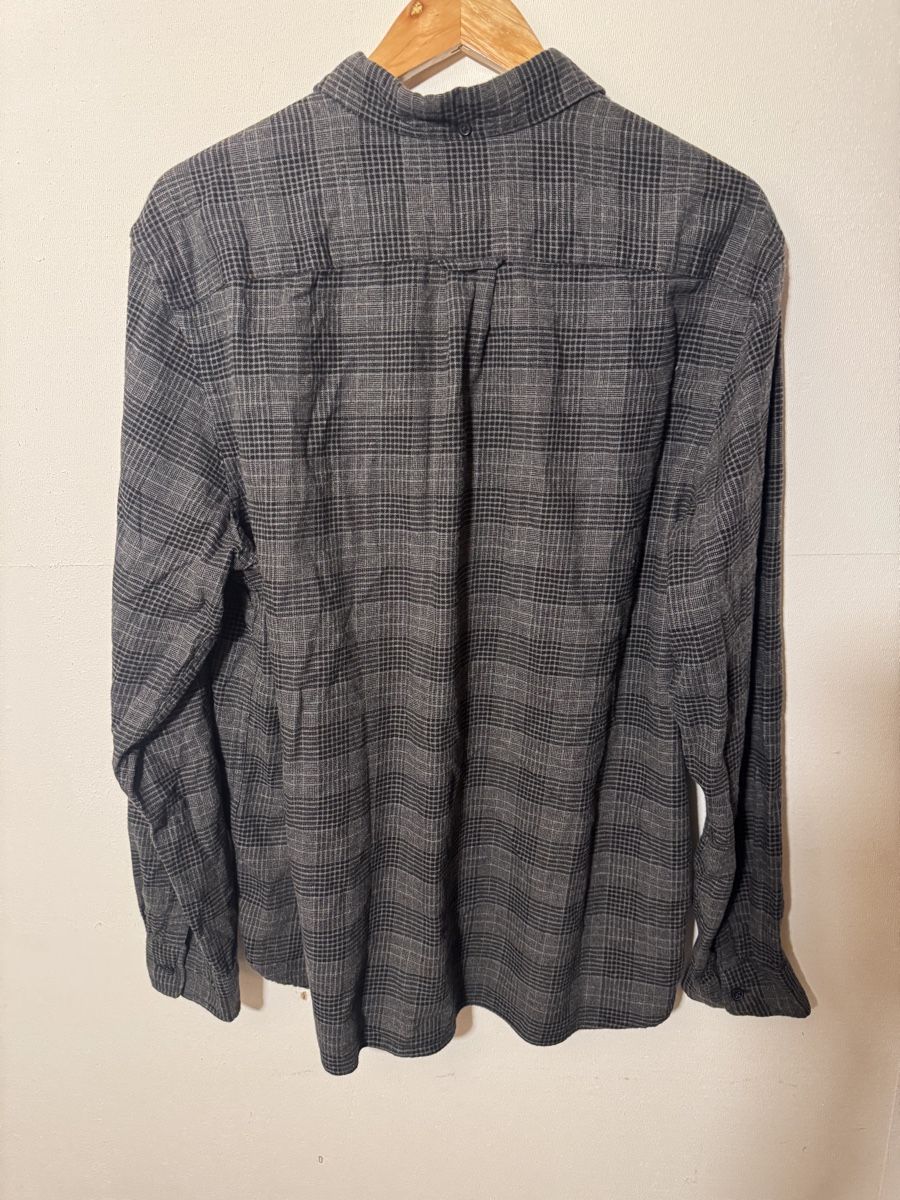 Camicie: Graues Karohemd aus Baumwolle, Grösse XL – Usato da Bern venduto da lou_bxy5 1