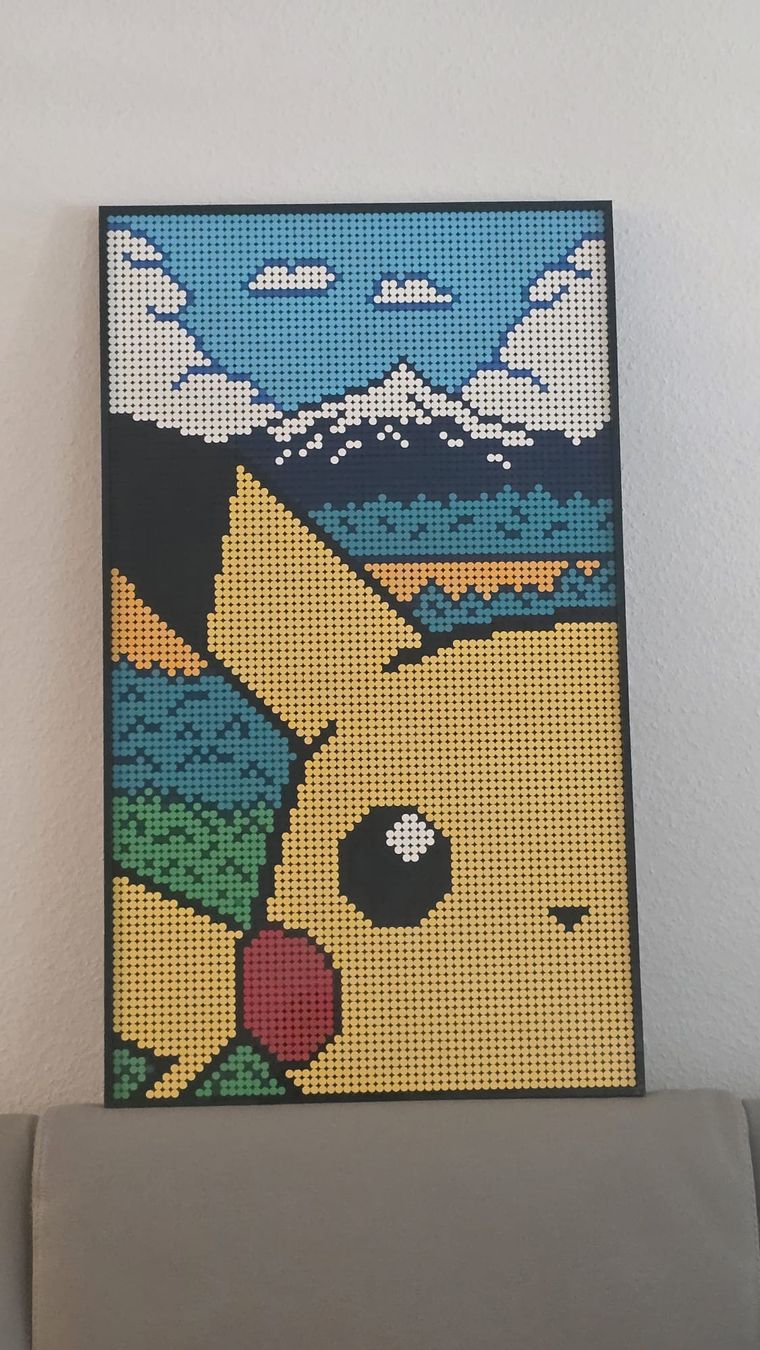 Lego Kit di costruzioni: TABLEAU LEGO PIKACHU - +8000 PIÈCES  – Nuovo (secondo la descrizione) da Cointrin venduto da raq_y92z