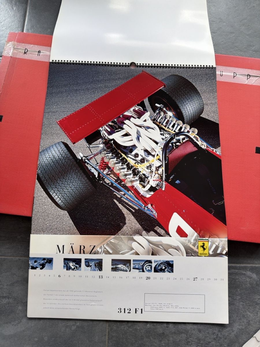 Ferrari Calendari: Original Ferrari Kalender aus 2005 – Usato da Wolfwil venduto da Rolex1 4