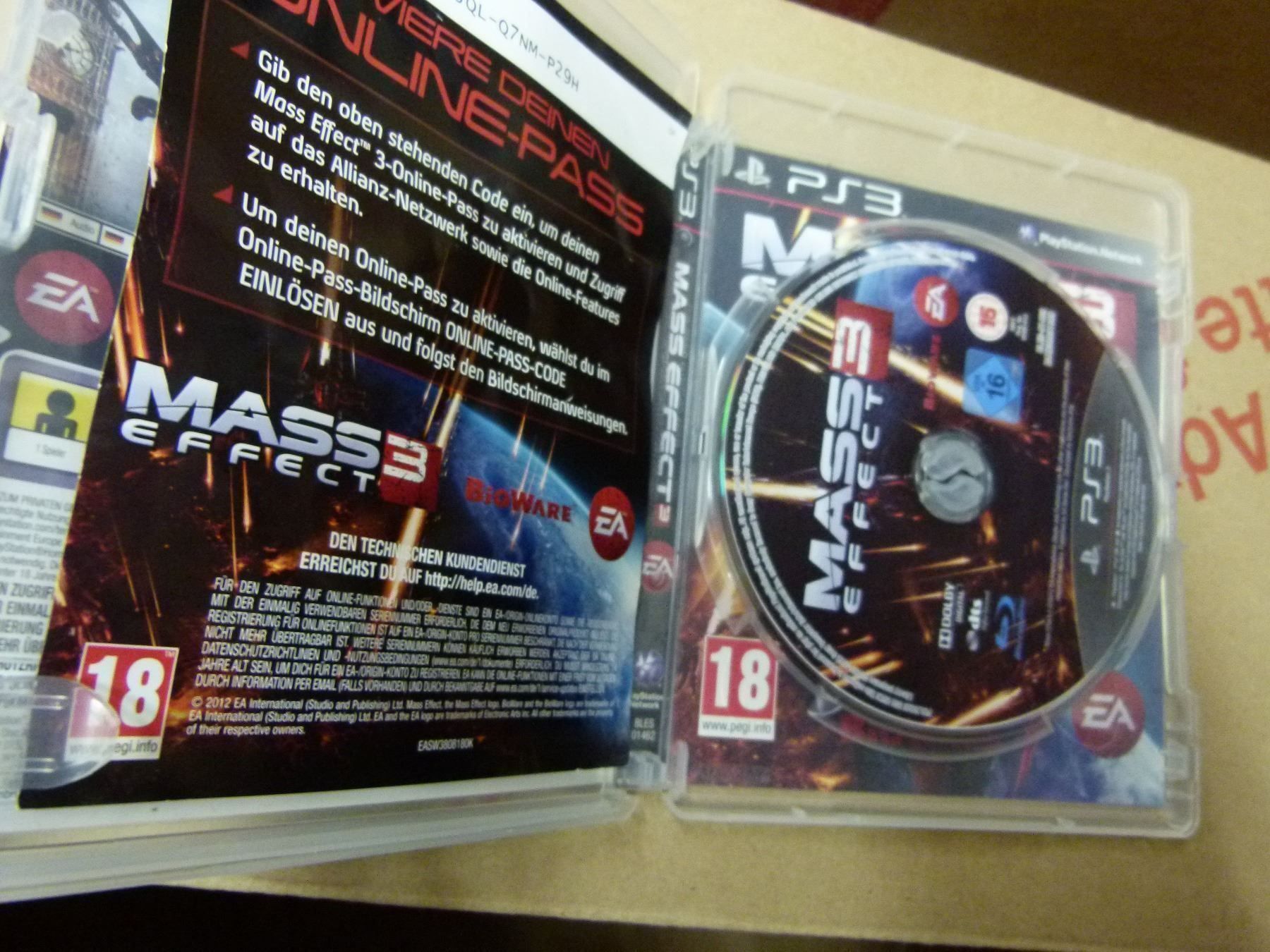 Sony Jeux: PS3 - Mass Effect 3 – D'occasion à Uerkheim par Justi.y 1