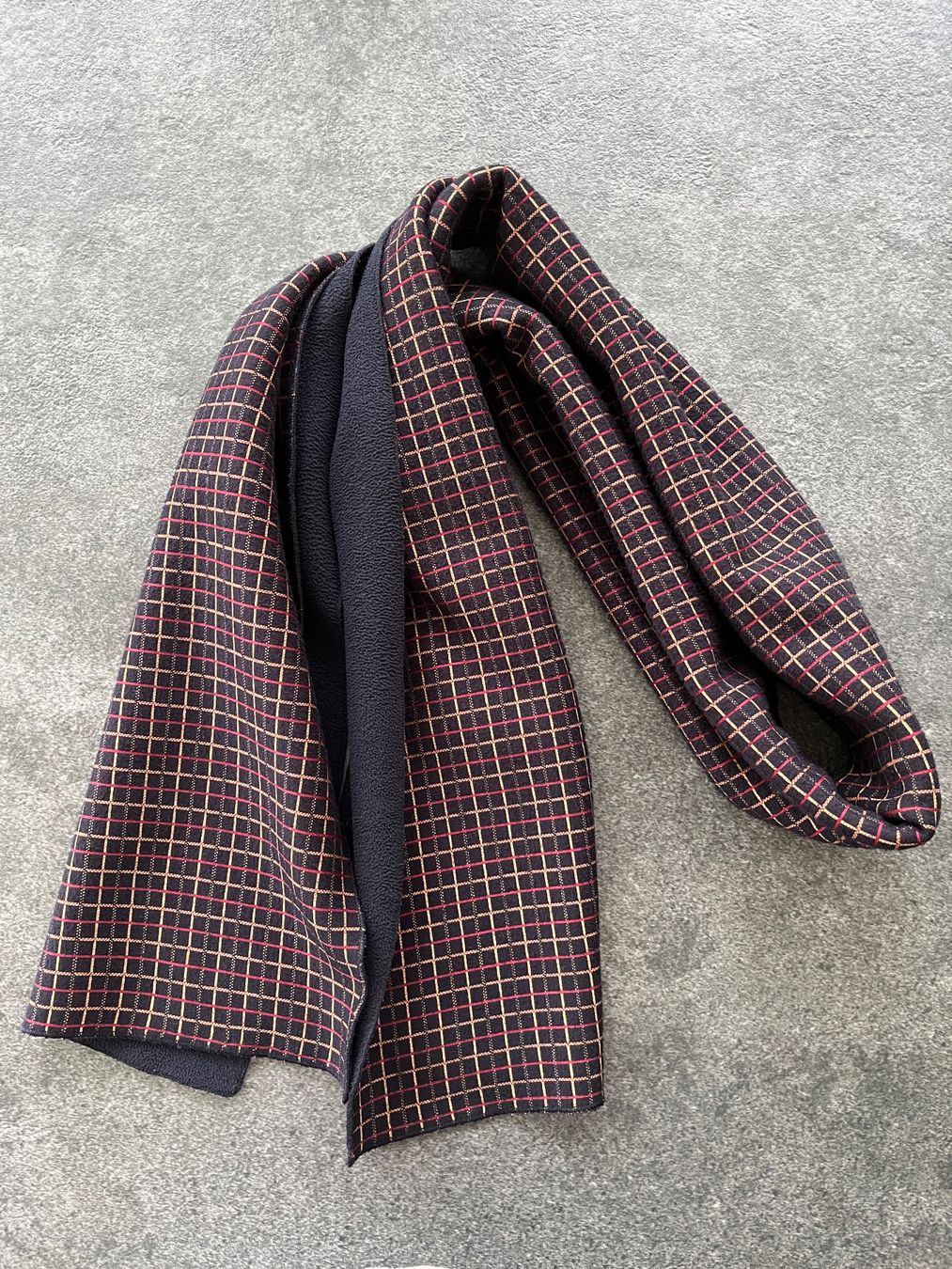 Sciarpe: Herren Schal aus Fleece mit Karomuster - Größe 90 x 30cm – Usato da Kilchberg ZH venduto da Ch.C 2