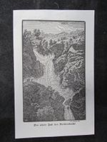 Alter Stich: Der obere Fall des Reichenbachs