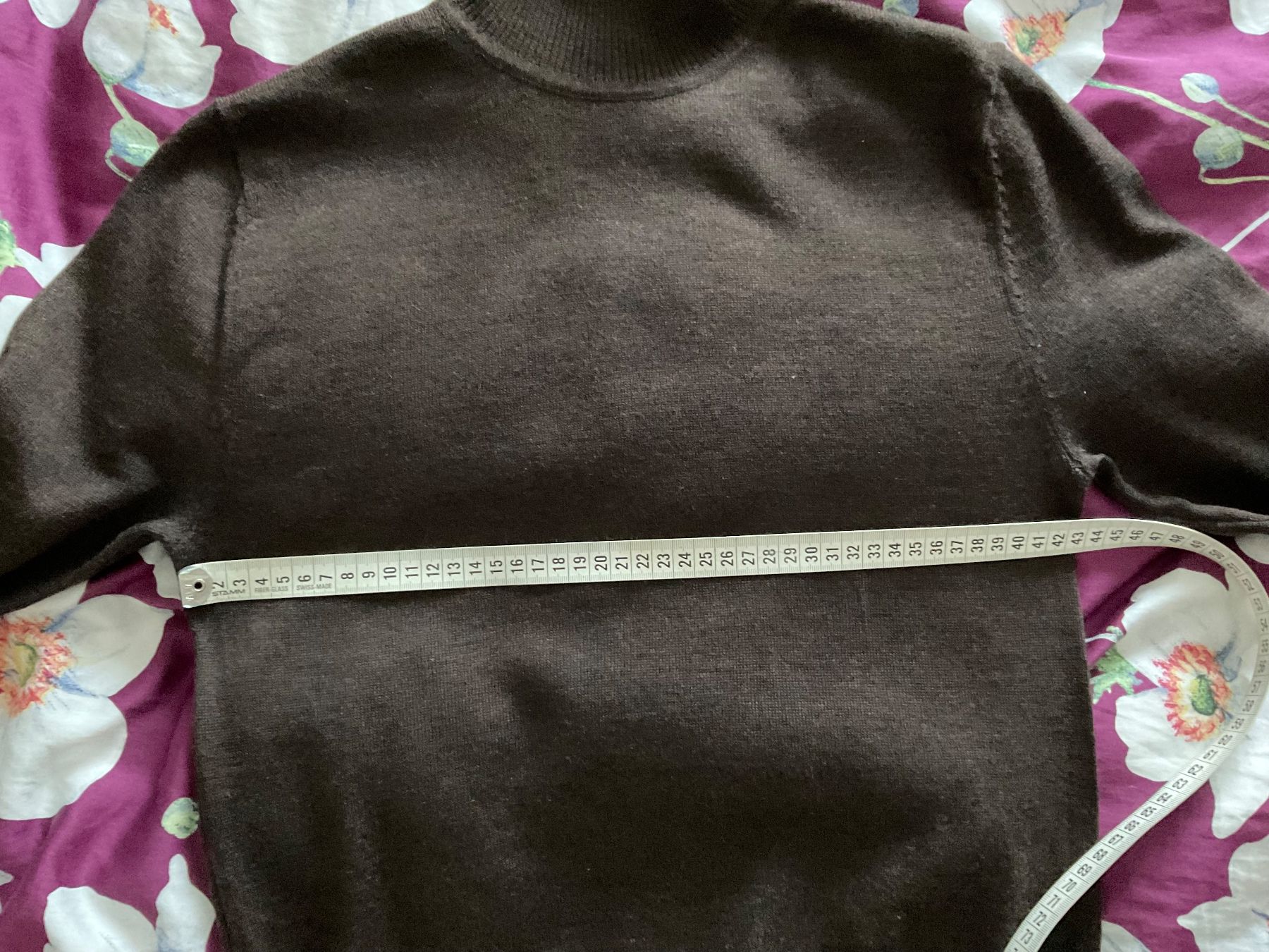 Pullover & Sweatshirts: MODISSA Merino Wolle Pullover Gr M Braun Rollkragenpullover – Gebraucht aus Urdorf von alda02 4