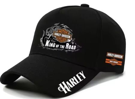 Casquette Harley-Davidson noire J100