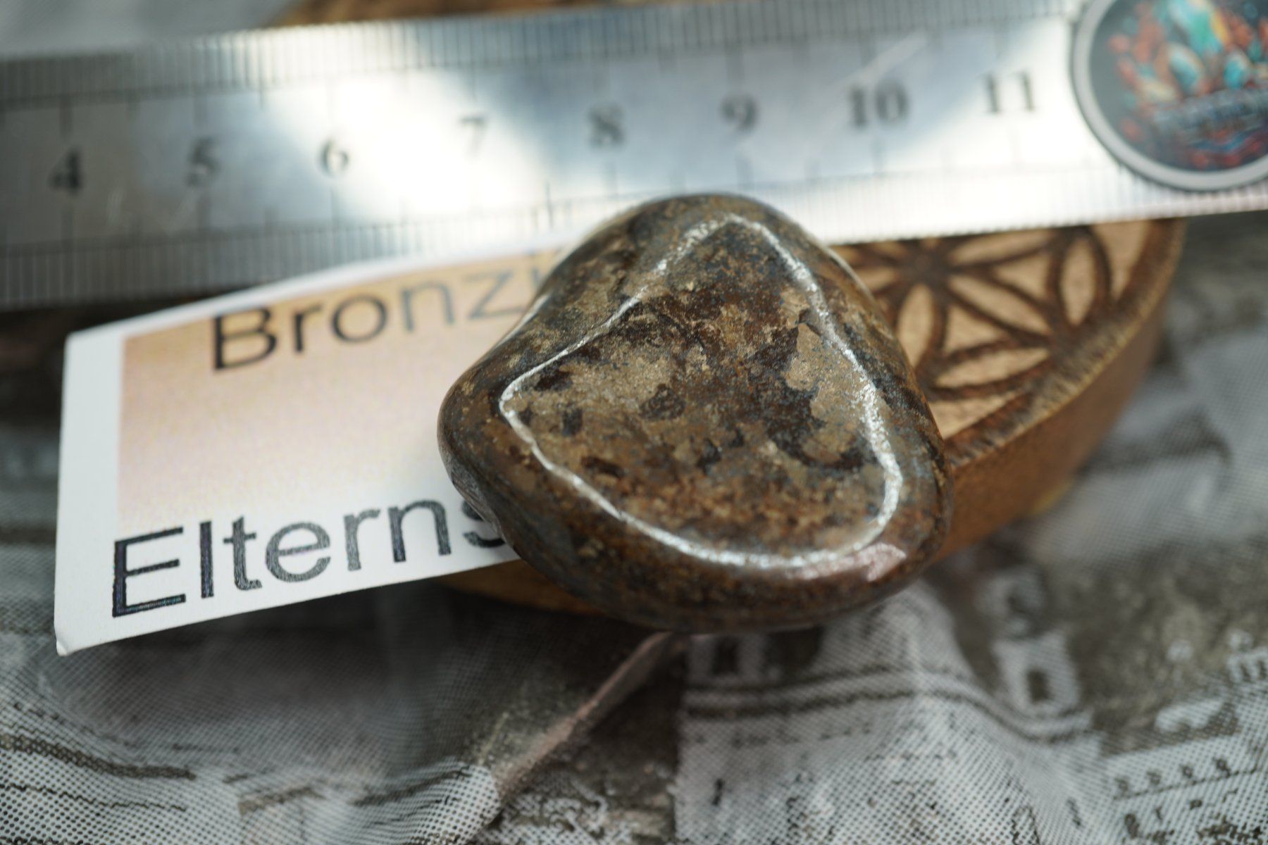 Minerali & Pietre curative: Bronzit    mit beschreib      ab 1.-  Auktion – Nuovo e nell'imballaggio originale da Eschenbach SG venduto da topstone 3