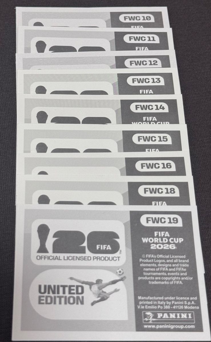 Panini Carte collezionabili: Panini Sticker WM 2026 Set – Nuovo (secondo la descrizione) da Zofingen venduto da Kev_879h 1