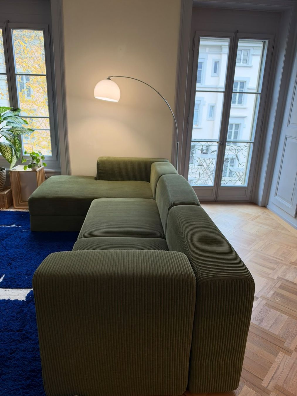 Ikea Sofas: Ikea Jättebo Cordsofa Olivegreen – Gebraucht aus Bern von Mitbieter15 1