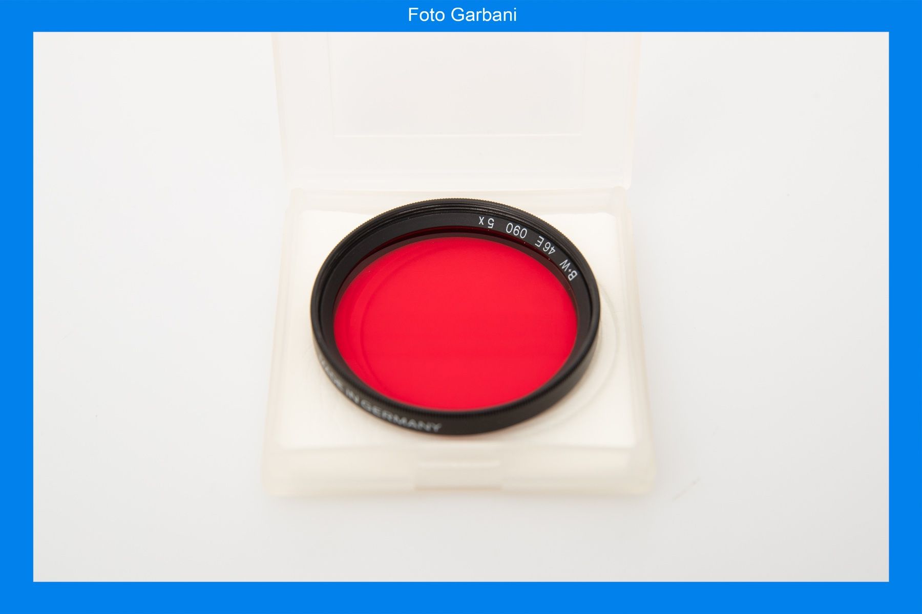Filtri: Proline B+W Filter rosso diametro 46 – Usato da Muralto venduto da FotoGarbani