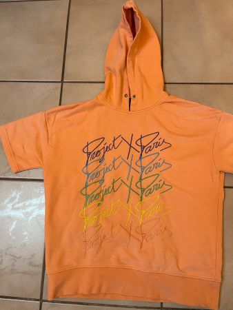T-shirt à capuche Project X Paris taille S orange tbe