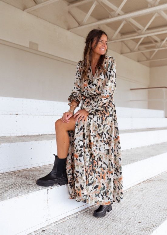 Vestiti: Robe longue beige taille S-M comme neuve – Nuovo (secondo la descrizione) da Treyvaux venduto da MLRL 4