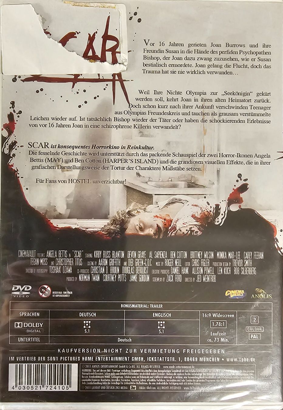 Tous les DVDs: Scar – Neuf avec emballage d'origine à Wahlen b. Laufen par Cg10 1