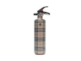 SALE - SALDI - SOLDES - Feuerlöscher Design Schottenmuster