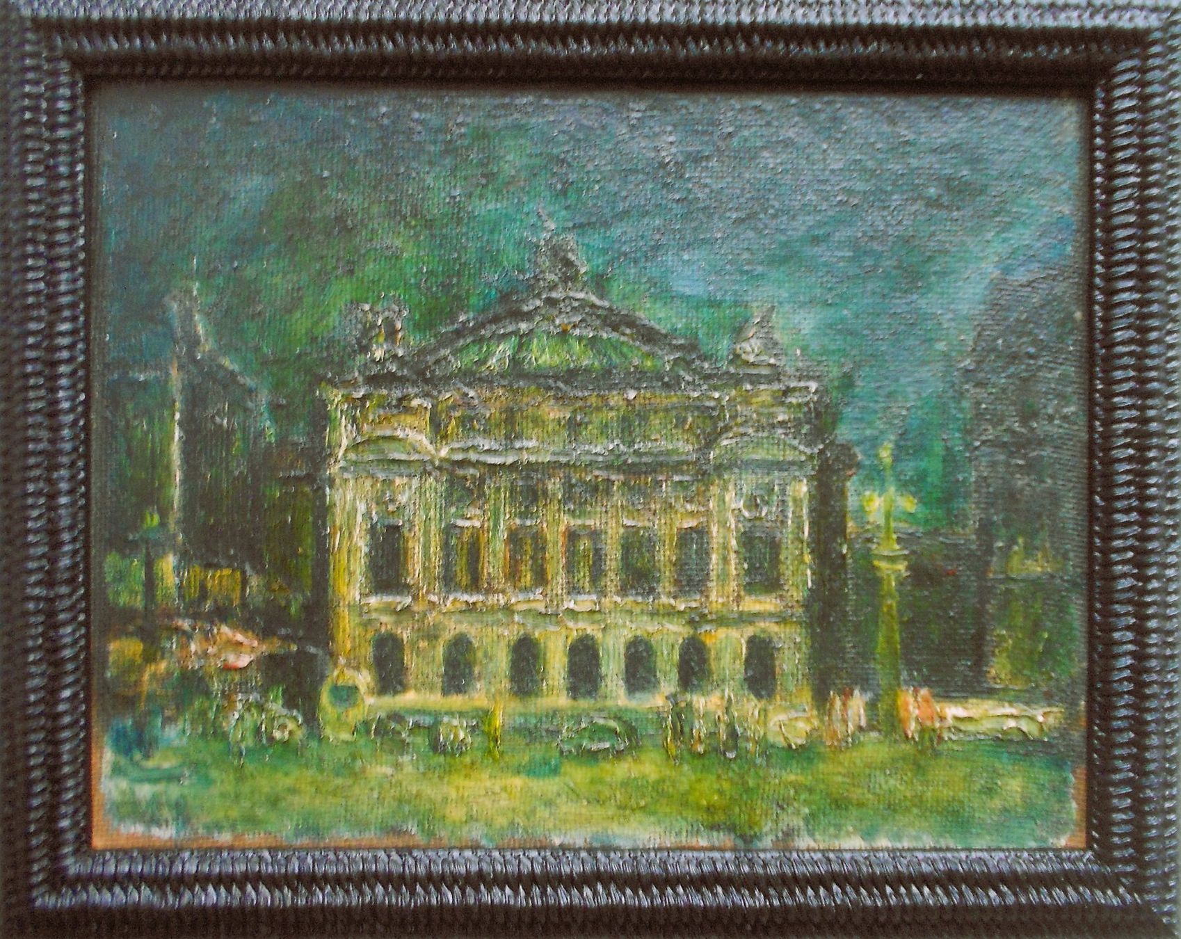 Dipinti: L`Opera Garnier Paris um 1925/1930 Oelbild Impressionismus – Usato da Dübendorf venduto da ArtExpression 9