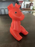 Tirelire Cochon Vintage Ikea Rouge