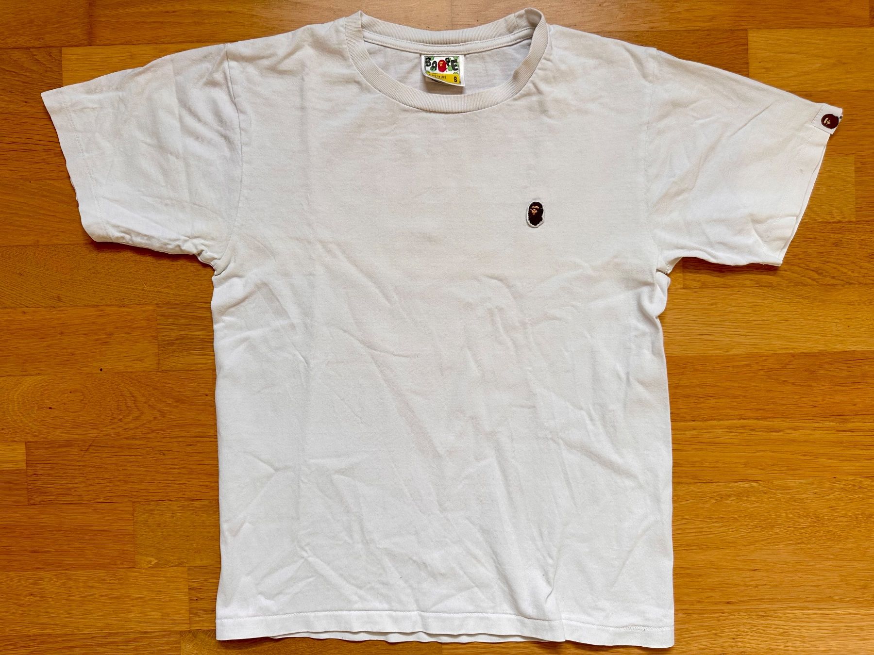 Bape T-shirt: BAPE ONE POINT TEE A BATHING APE  T-Shirt S Original Shirt – Usato da Binningen venduto da Rewind1