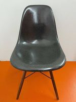 Eames side chair dark tone