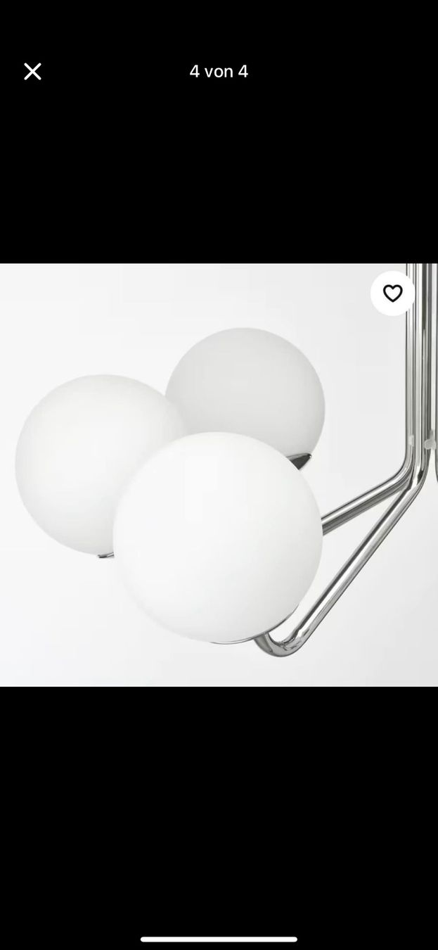 Ikea Kronleuchter & Deckenlampen: Ikea simrishamn Kronleuchter / Lampe – Gebraucht aus Oberengstringen von  3