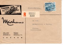 Brief, Meierhans Motos Triumph Luzern 1953
