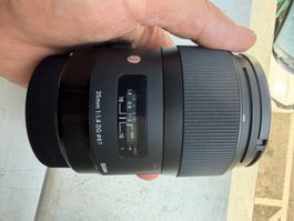 Objectif Sigma 35mm F1.4 DG Art – Canon EF