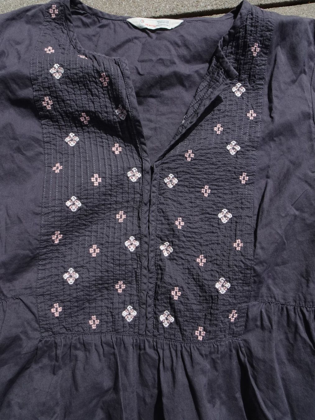 Odd Molly Camicette: Odd Molly Bluse grau rosa Gr 3 40 – Usato da Winterthur venduto da blumeblau77 9