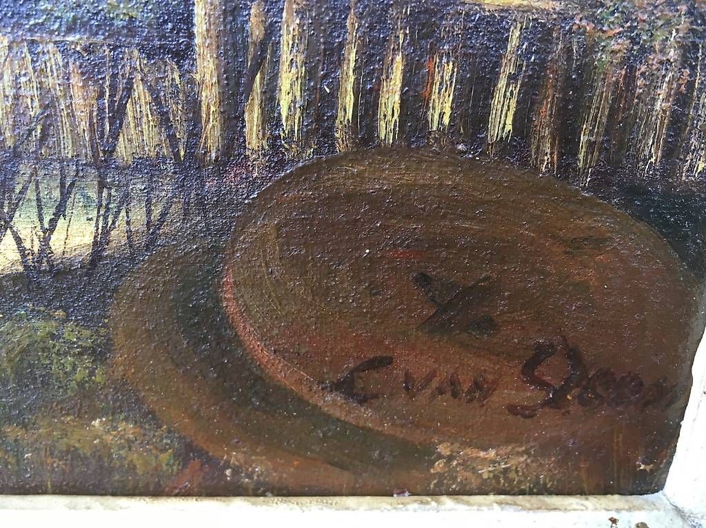 Gemälde: Peinture ancienne de Vann Stenn.  – Gebraucht aus St. Maurice von Benoit12 2