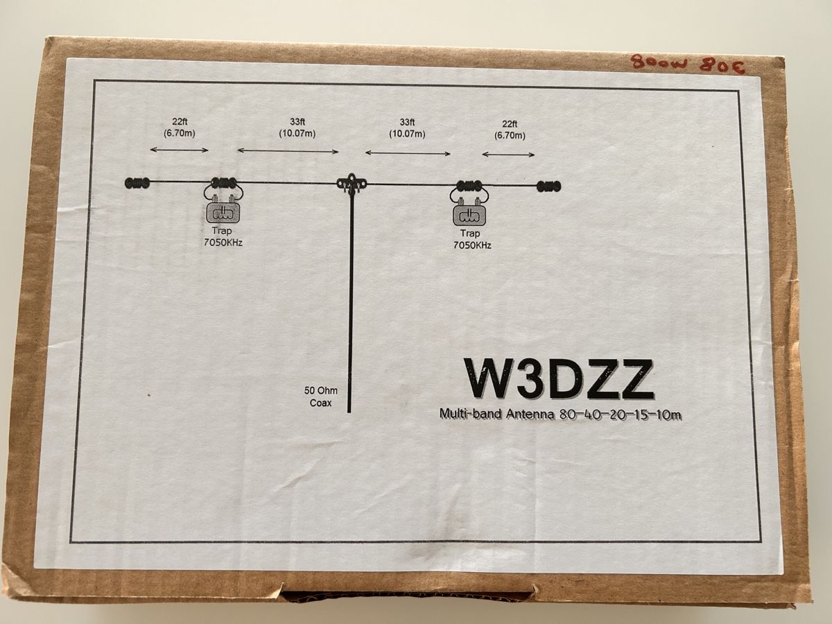 Funktechnik: W3DZZ  Mulibandantenne – Neu und originalverpackt aus Uetliburg SG von ShortWaveListener