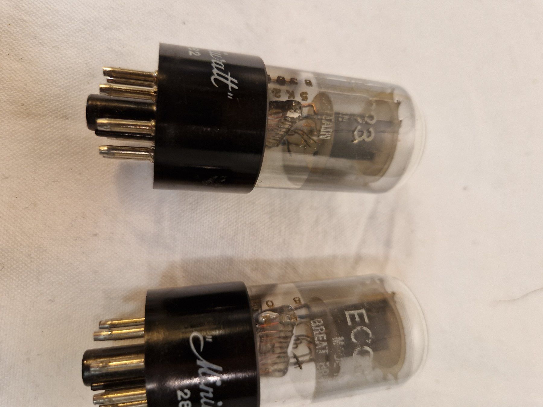 Philips Componenti elettronici: Philips Miniwatt ECC33 - same data code - matching pair – Usato da Damvant venduto da Bleupa 6