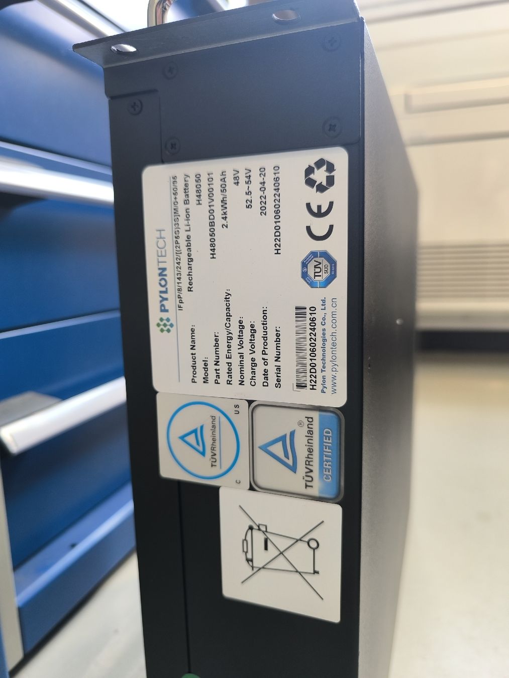 Pylontech Dispositivi a energia solare: Batteria 2.4kWh Pylontech H48050 – Usato da Pura venduto da tim_nd95 1