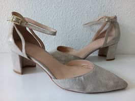 WHAT FOR Chaussures en cuir / Leder Schuhe point. / Nr 39
