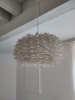 Hängelampe "Birdnest" weiss-grau