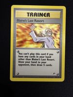 Pokemon Blaine’s Last Resort 105/132 Gym Hereos - ENG