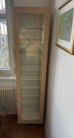Schöne Vitrine mit Licht (z.B. für Edelsteine) 178x42.5x20