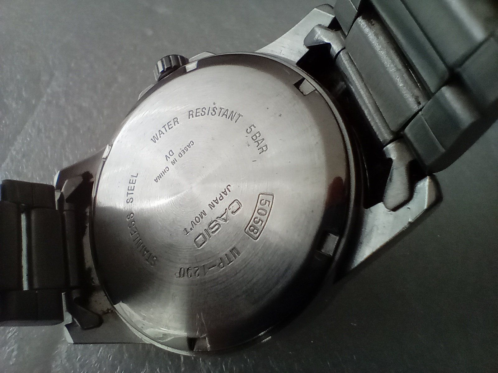 Casio Orologi: Casio MTP 1290 Herren Armbanduhr – Usato da Zürich venduto da sendbad 4