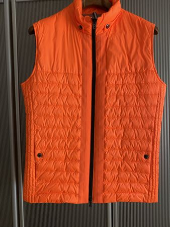Bogner Herrenwesten in orange und neongrün
