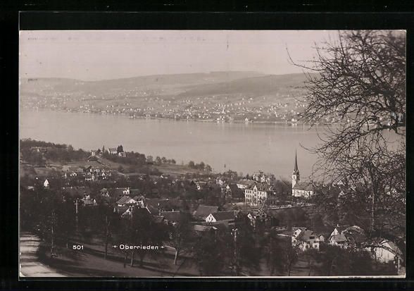 Cartoline postali: AK Oberrieden, Gesamtansicht – Usato da Berlin venduto da bartko-reher