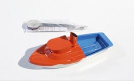 Schlussverkauf - Pop Pop Boot mit Hütte "Hat Boat",