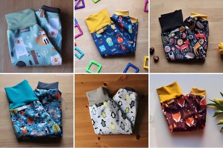 Regenhosen / Softshellhosen für Babys und Kinder