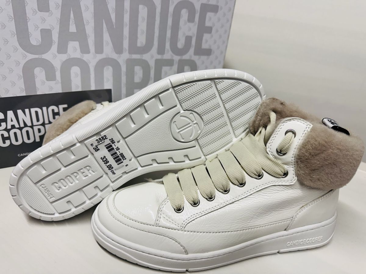 Cooper Scarpe da donna: Candice Cooper, neuves, blanches, fourrées, taille 38! – Nuovo e nell'imballaggio originale da Brügg BE venduto da Goob 7