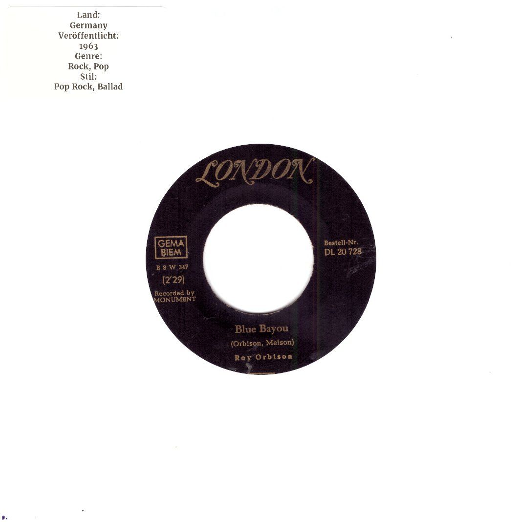 Schallplatten: ROY ORBISON – Gebraucht aus Bassersdorf von house-of-vinyl