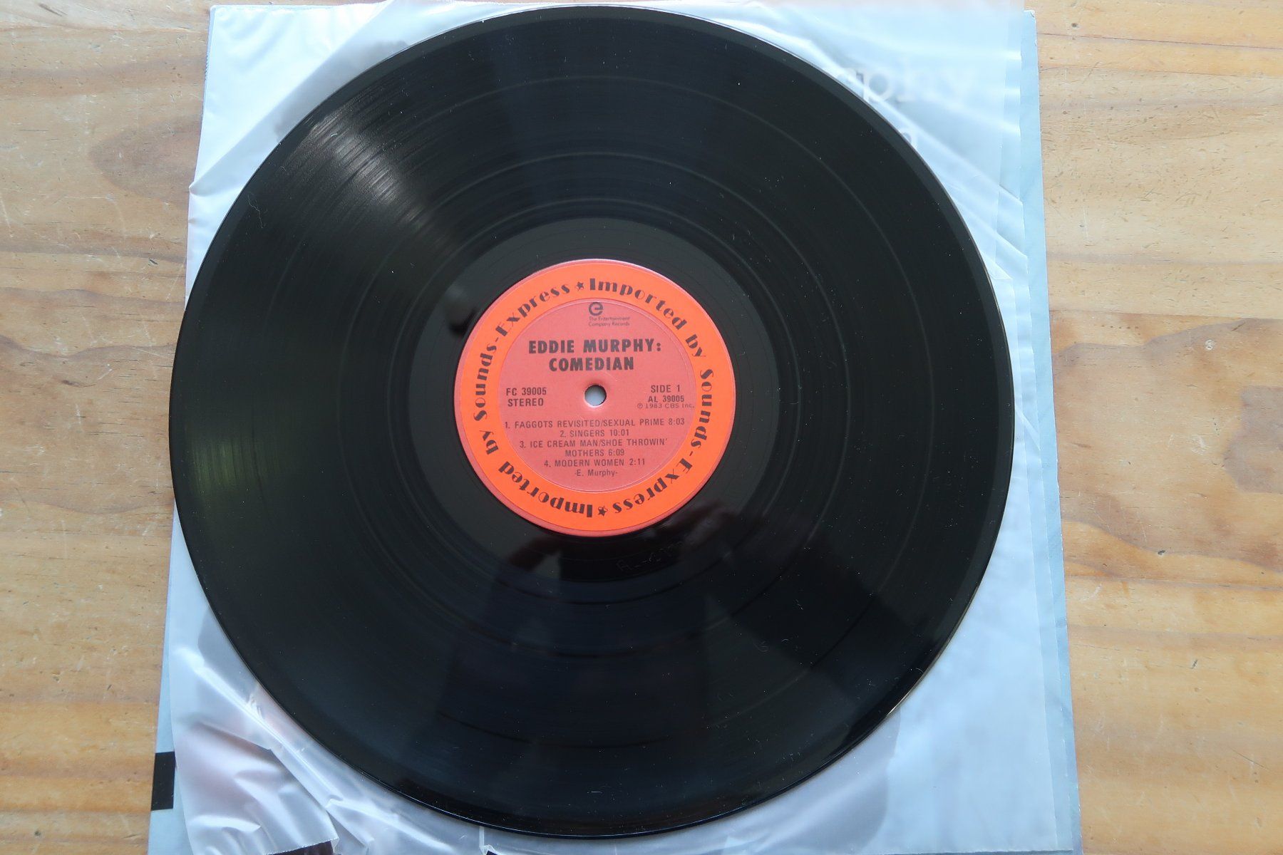 Dischi in vinile: EDDIE MURPHY - COMEDIAN - VINYL LP – Usato da Basel venduto da Patiscat 3